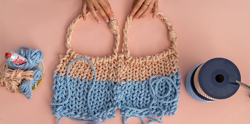 Descarga Gratis: Guía para crear un bolso con cordón de seda 1