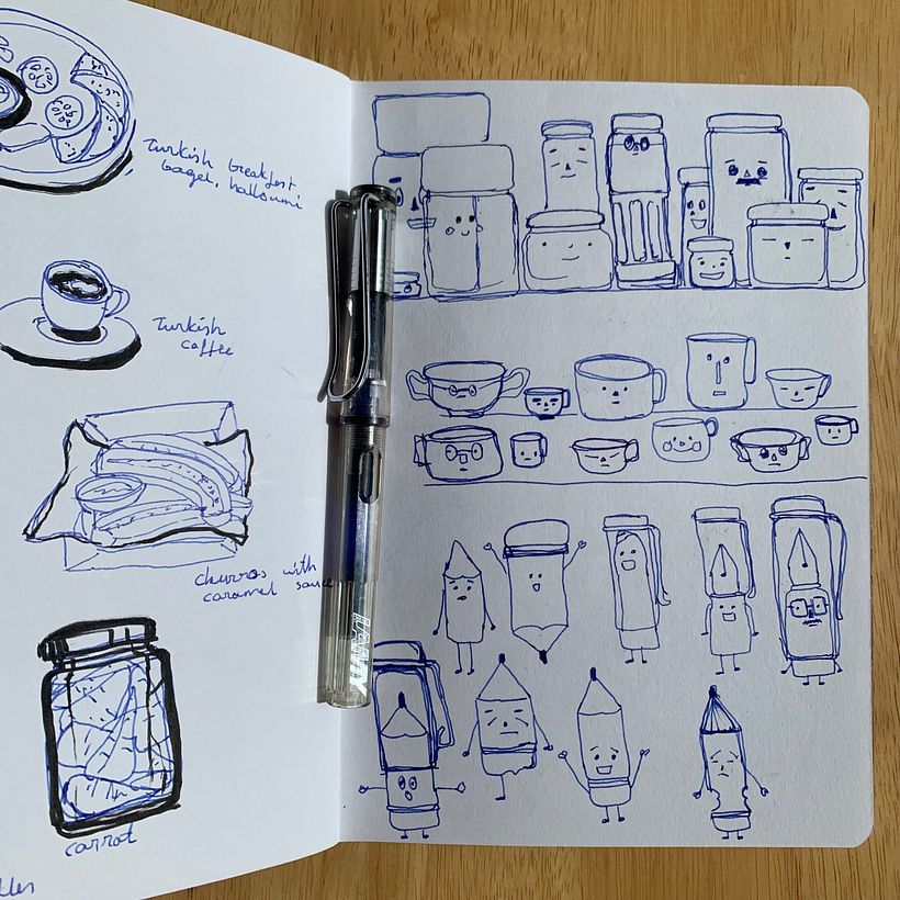 My project for course: The Art of Sketching: Transform Your Doodles into Art 4