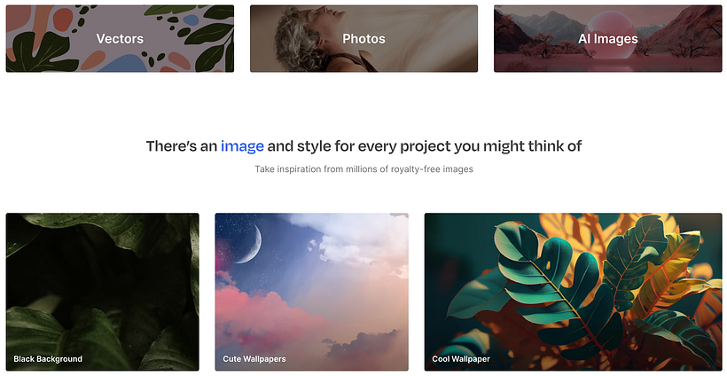 Freepik websites for free stock images