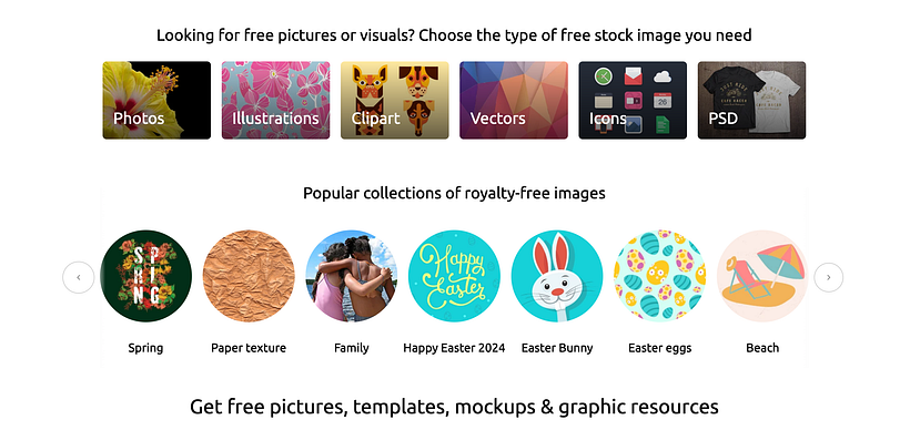 FreeImages websites for free stock images