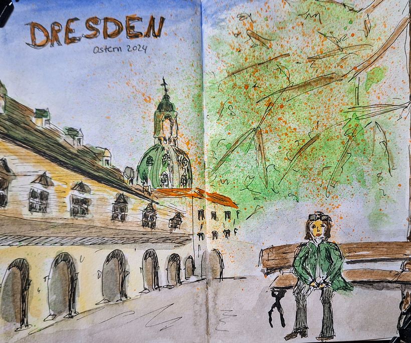 Mein Abschlussprojekt für den Kurs: Aquarellsketching: Drück deine Ideen aus 3