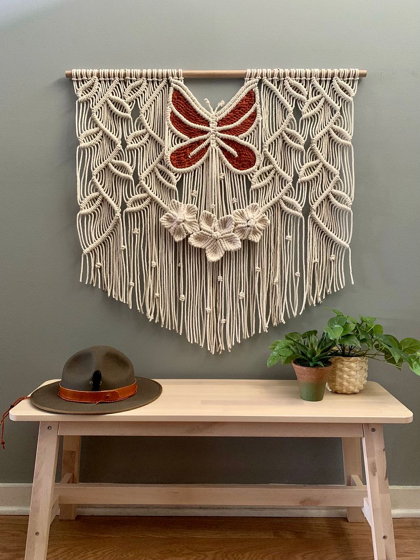 Spring Has Sprung Wall Hanging - Fiber Arts