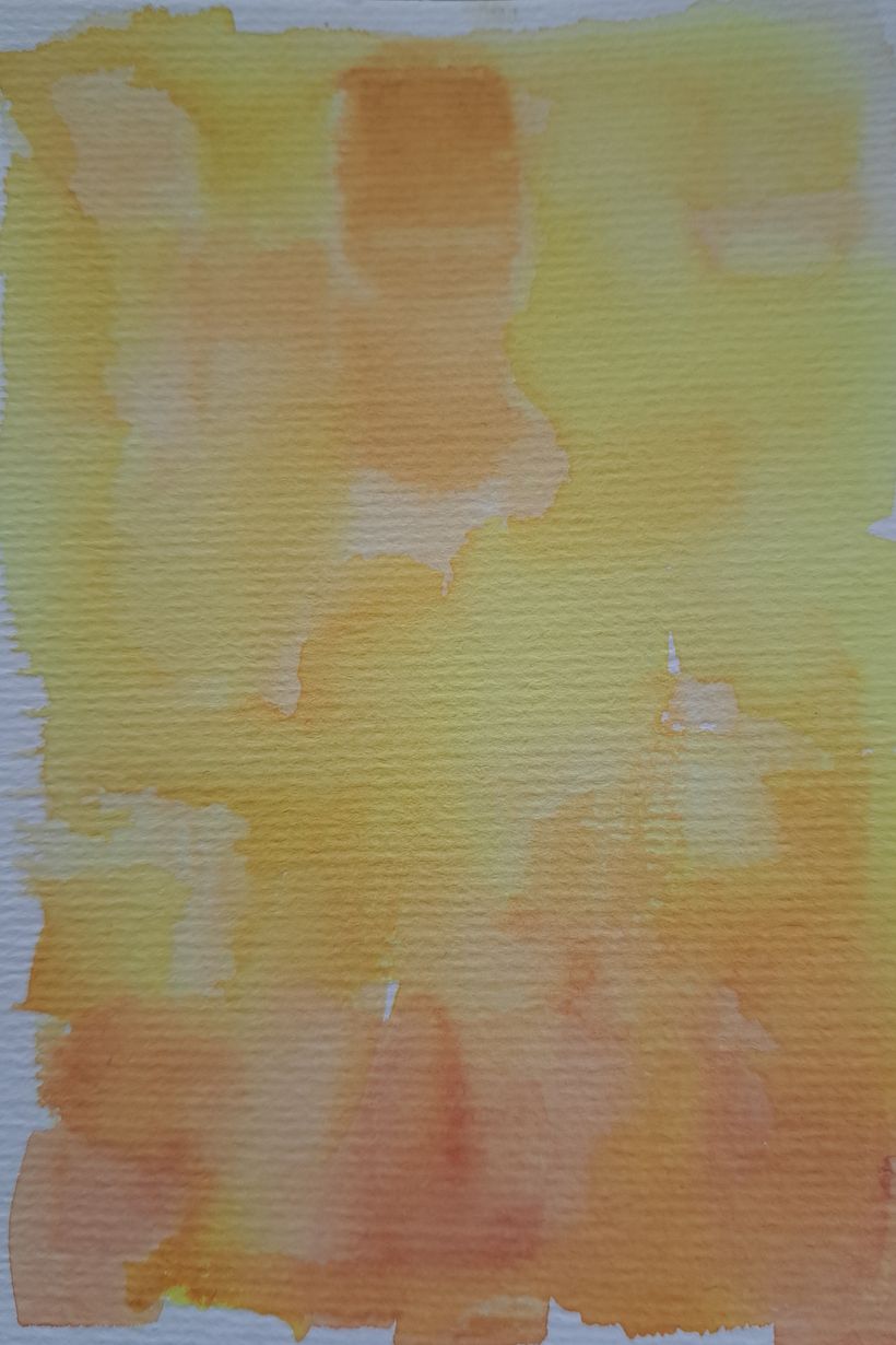 Playing/Learning/Experimenting A6 Watercolour (Before starting course) 2