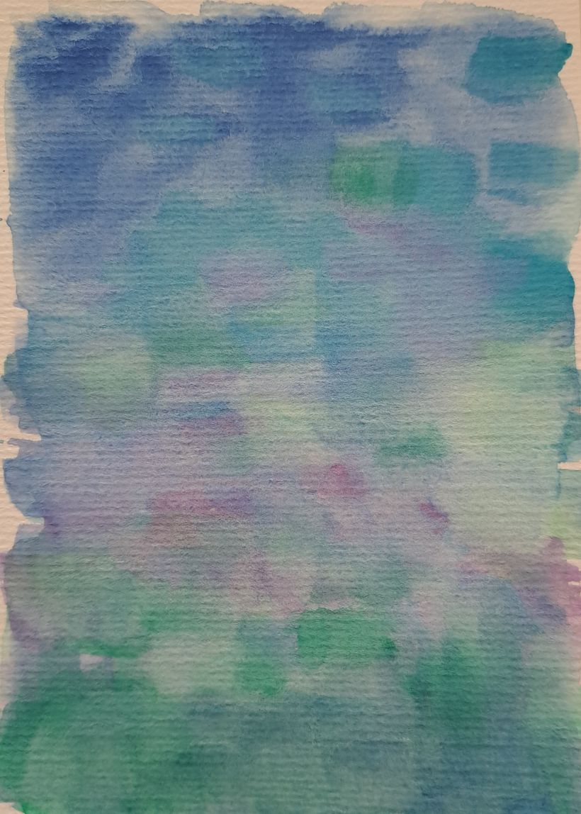 Playing/Learning/Experimenting A6 Watercolour (Before starting course) 4