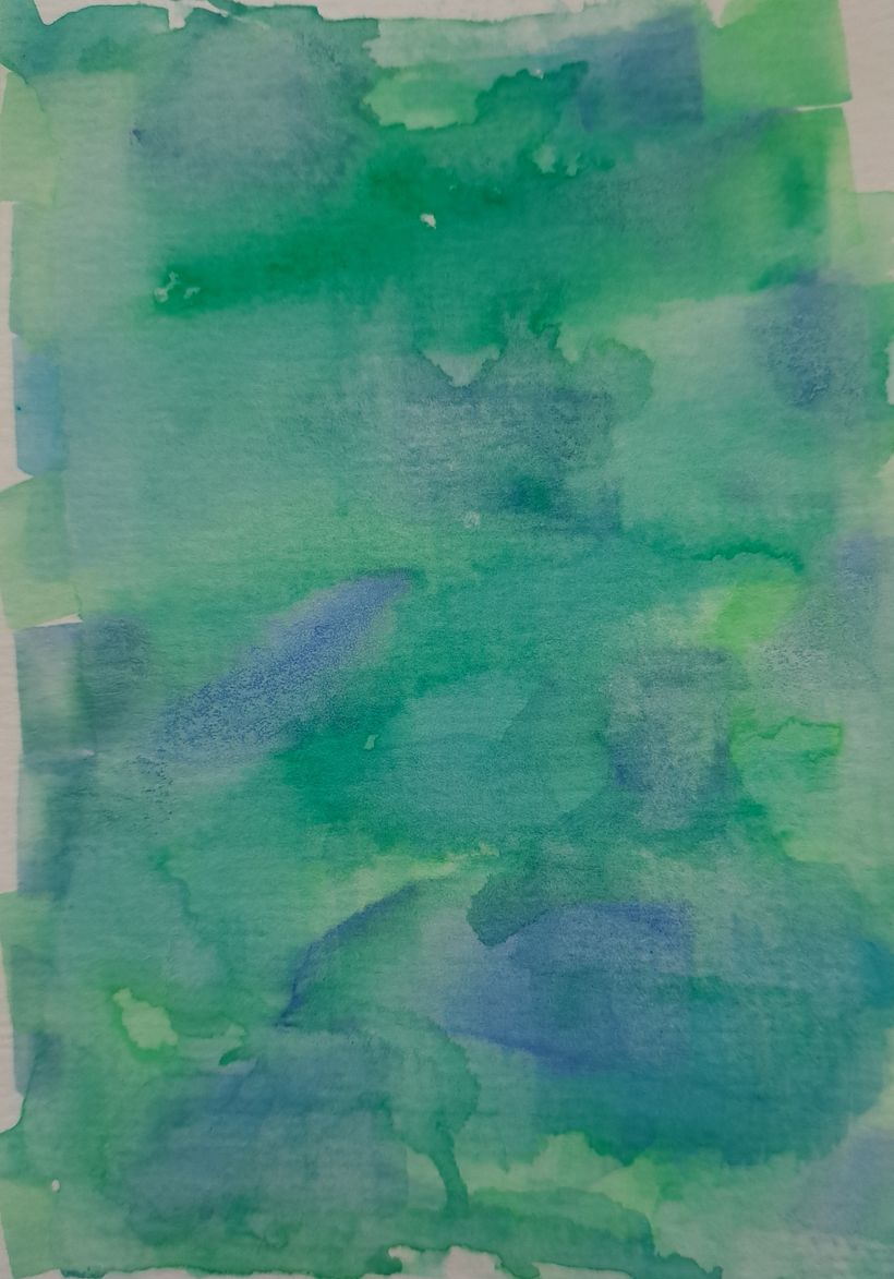 Playing/Learning/Experimenting A6 Watercolour (Before starting course) 6