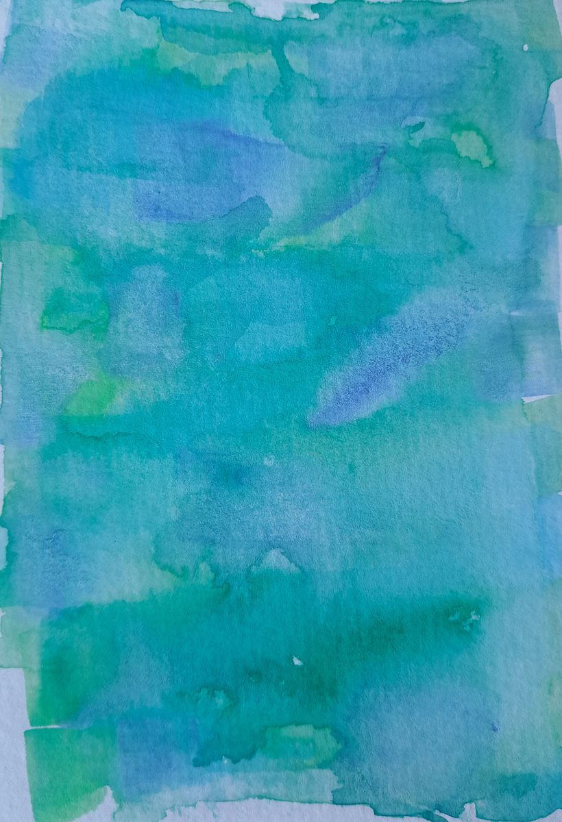 Playing/Learning/Experimenting A6 Watercolour (Before starting course) 8