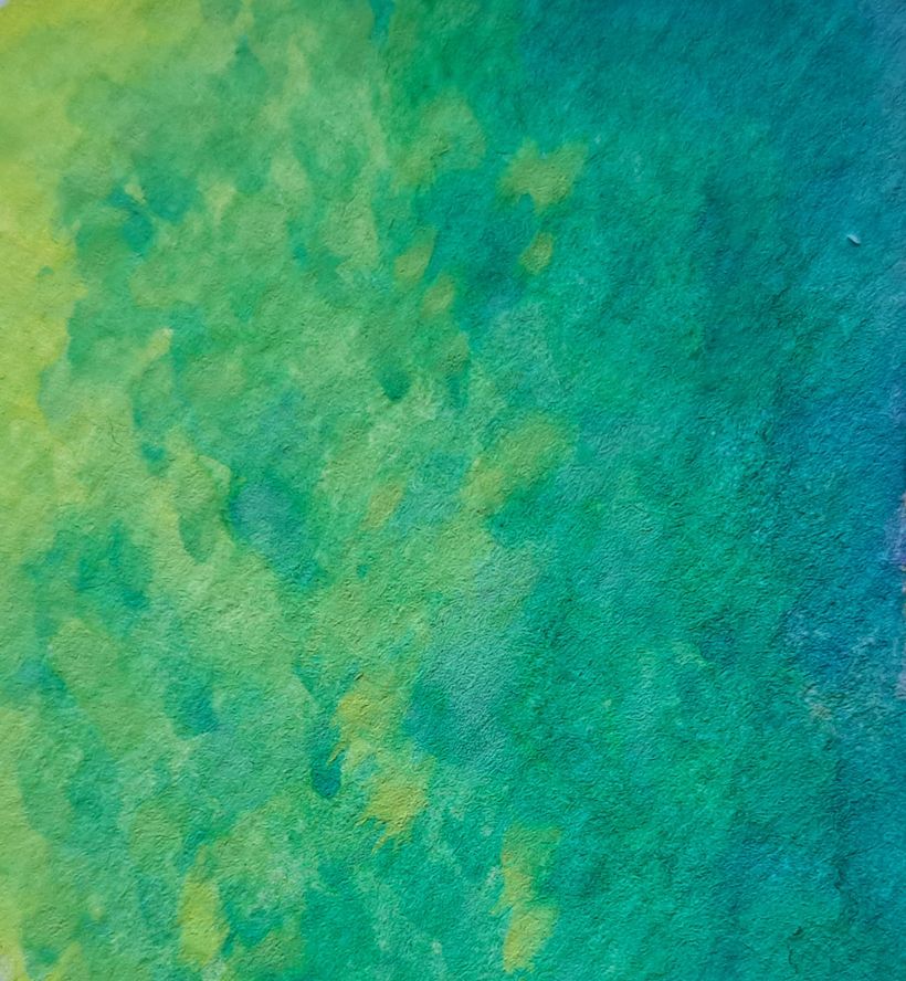 Playing/Learning/Experimenting A6 Watercolour (Before starting course) 15