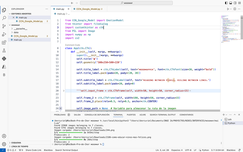 Mi proyecto del curso: Introducción a la IA con Python "ᴍᴏᴏᴅᴍᴀᴘᴘᴇʀ" 1