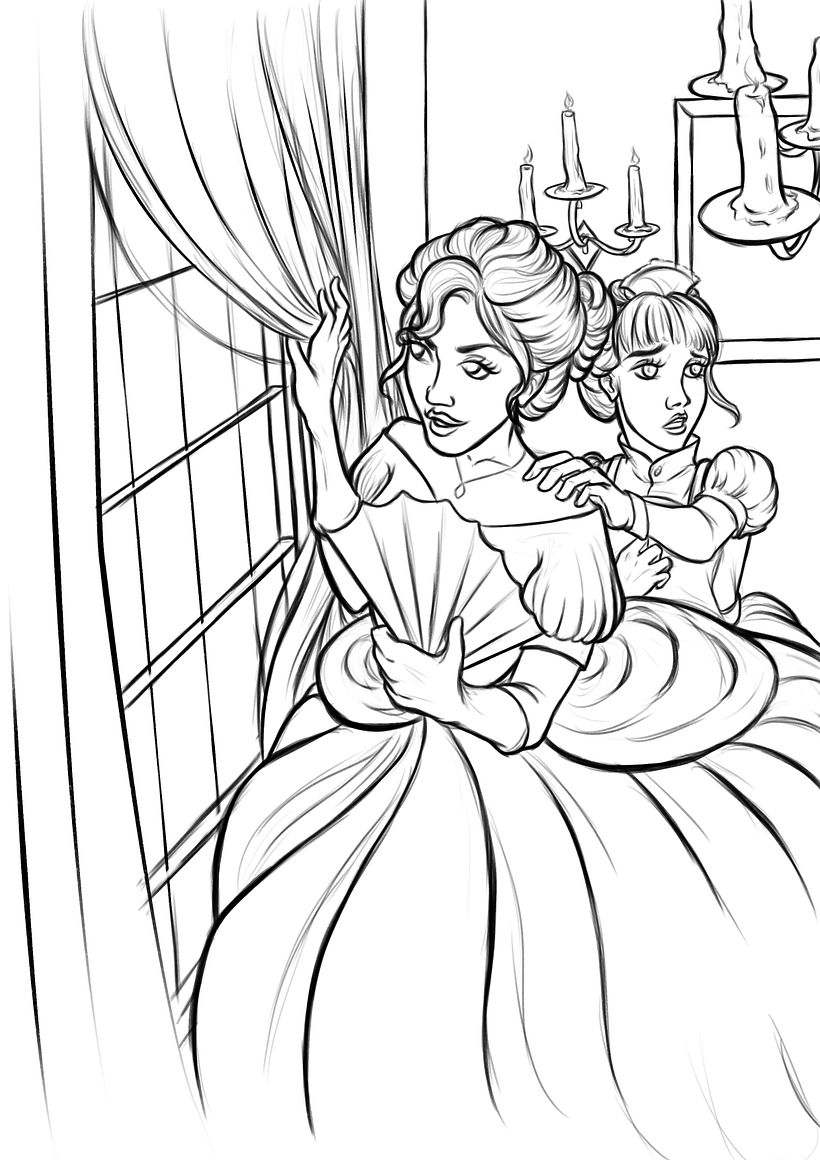 Mi proyecto del curso: Ilustración digital de personajes manga 4