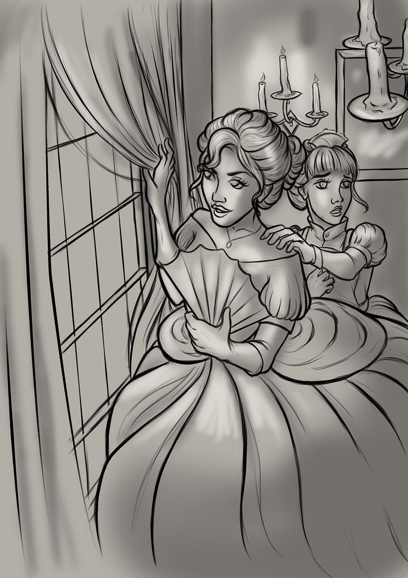 Mi proyecto del curso: Ilustración digital de personajes manga 5