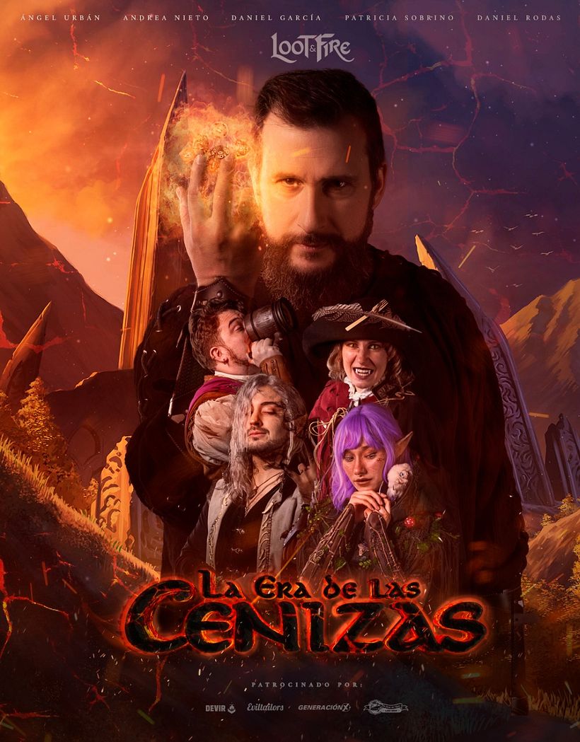 Cartel promo La Era de las Cenizas