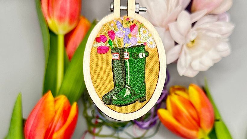 Bordado en miniatura @silviapeligro 17