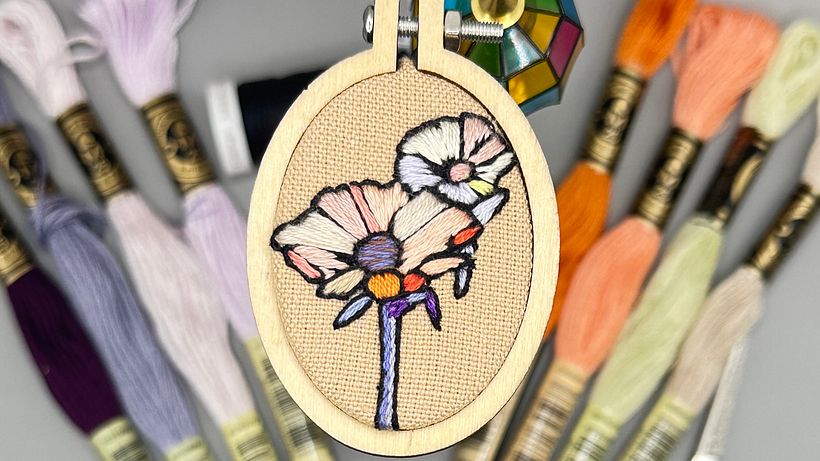 Bordado en miniatura @silviapeligro 19