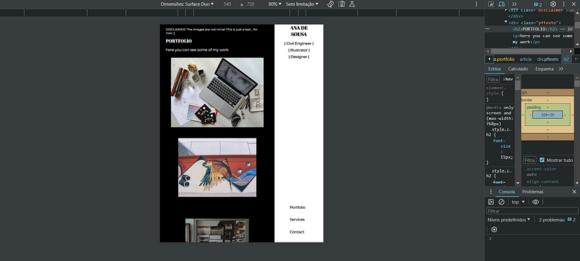 Ana de Sousa - projeto do curso: HTML, CSS e JavaScript para iniciantes 5