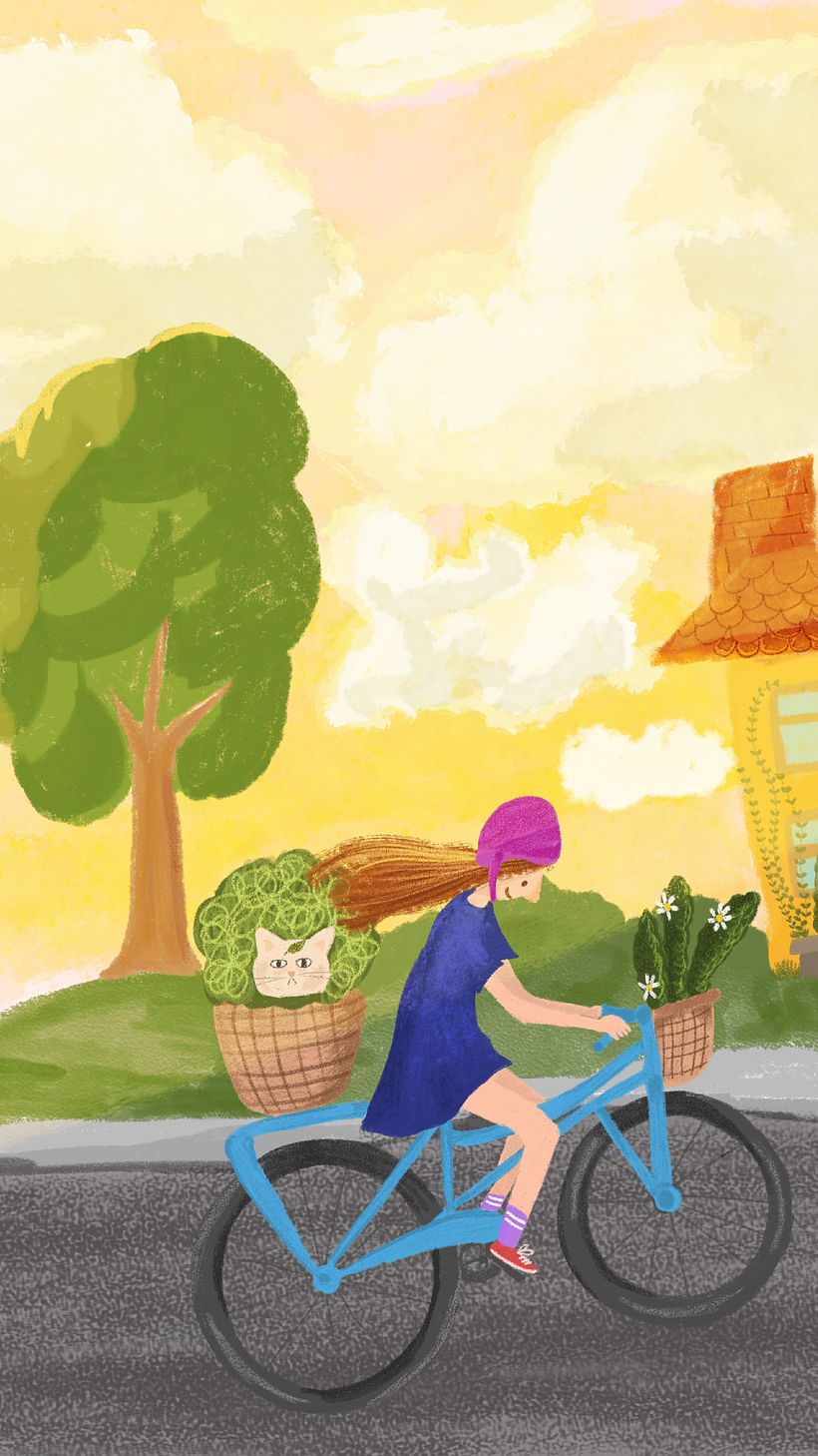 Mi proyecto del curso: Ilustración infantil con Procreate: crea escenas mágicas 3