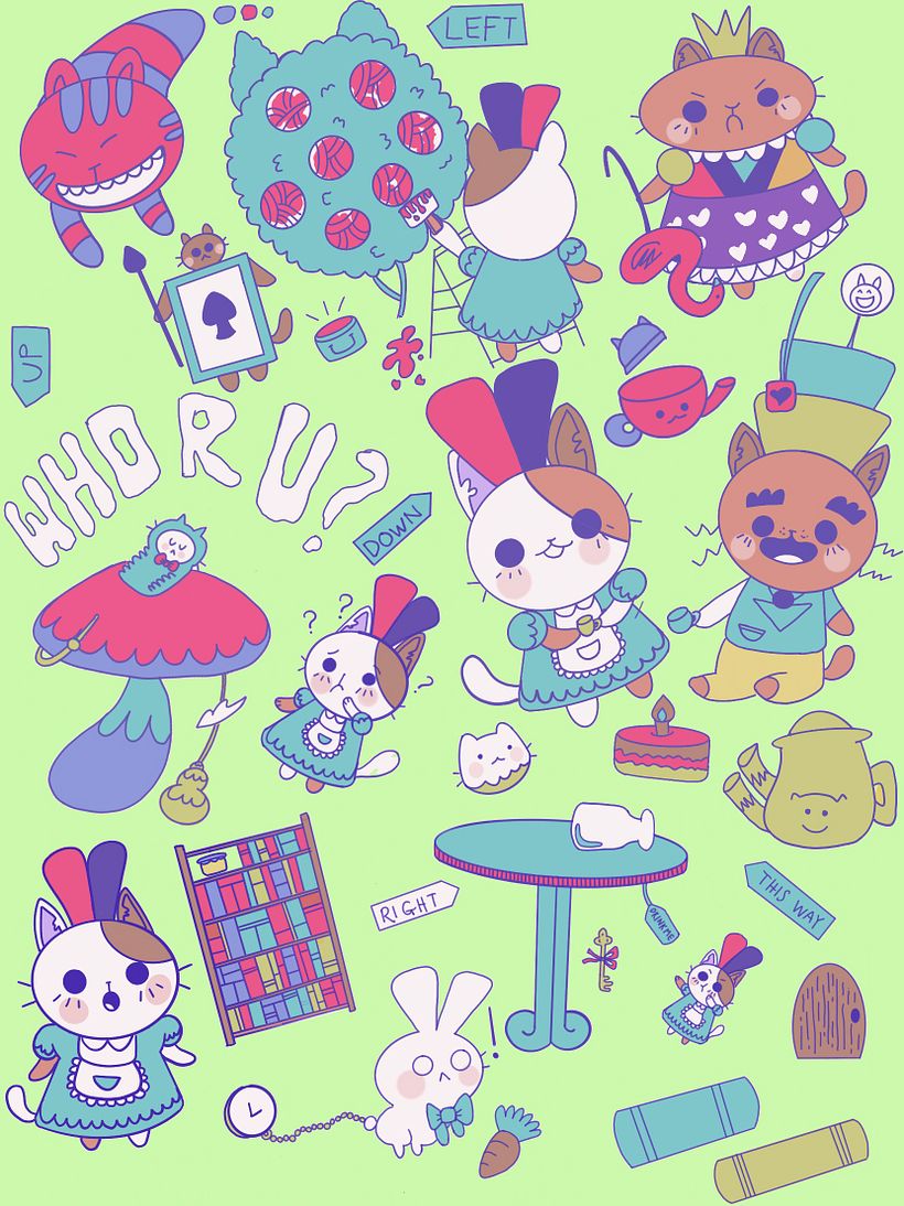 My project for course: Kawaii-Style Story Illustration 1