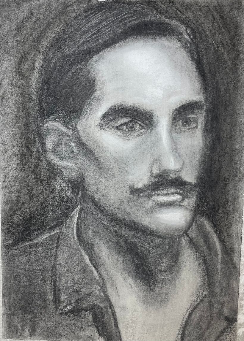 My project for course: Realistic Portraits Using Charcoal 2