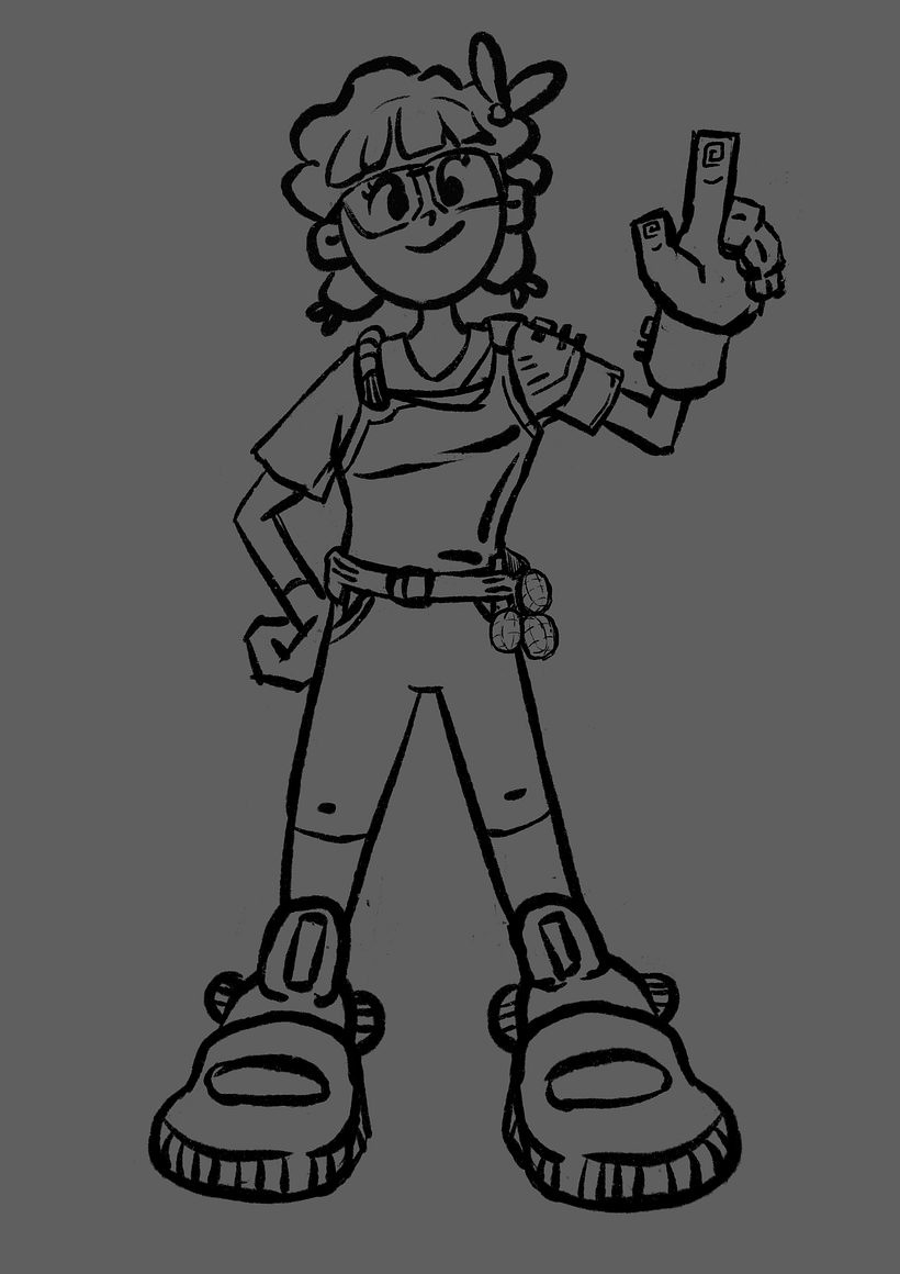 Line Art | Brush: Dry Ink