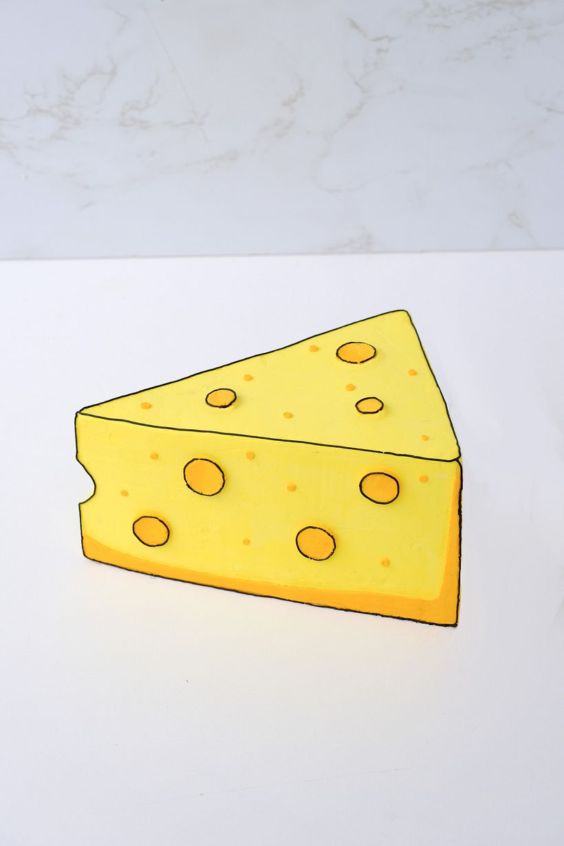 Cheese Cartoon Cake
