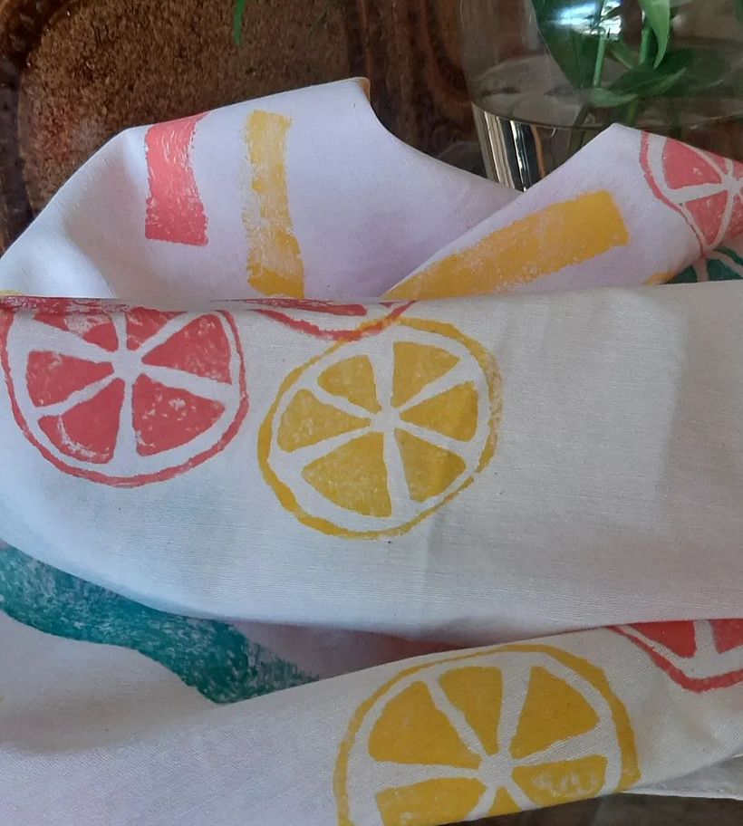 Echarpe Folha e Fruto Gaia