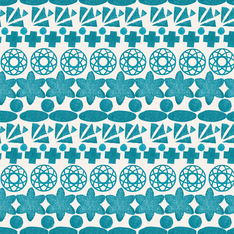Mi proyecto del curso: Diseño y composición de patterns textiles 4