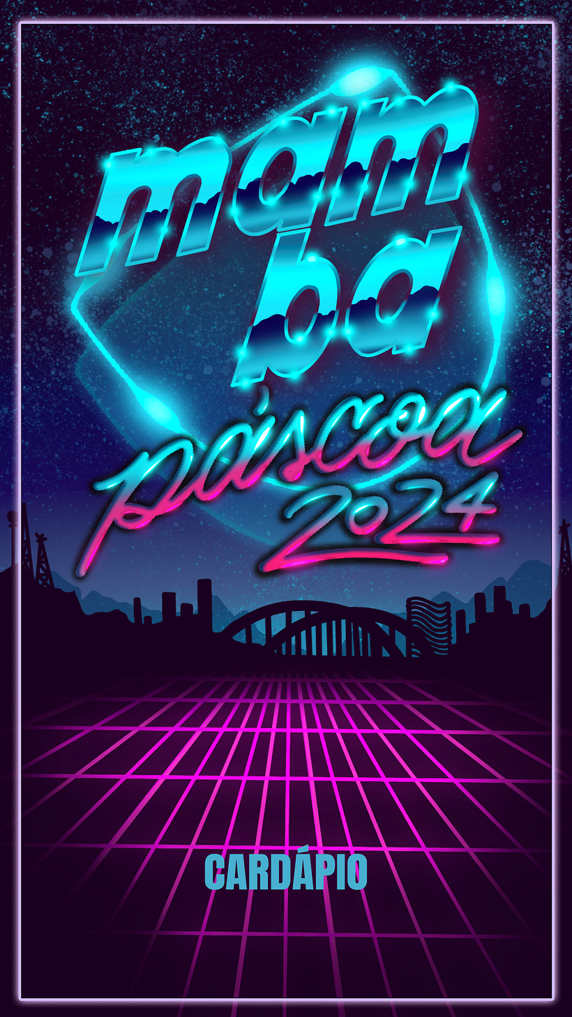 Capa de cardápio, formato stories