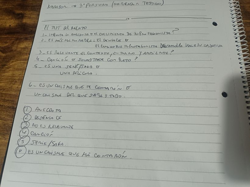 Sin duda mi proyecto será un cuento.