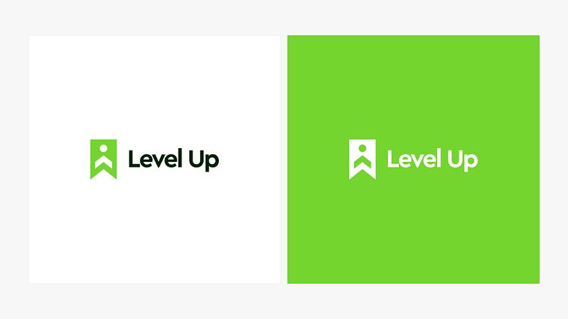 Level Up | My project for course: Contemporary Brand Identity: Using Verbal and Visual 4