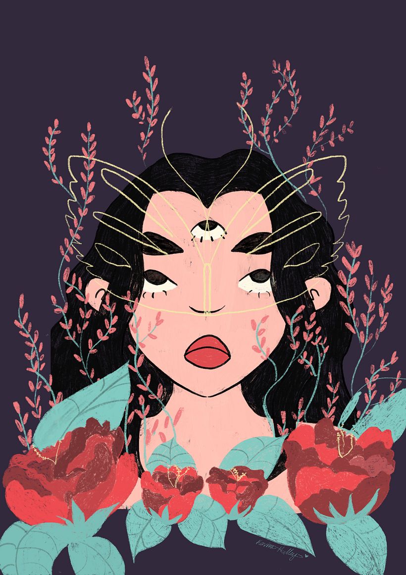 Mi proyecto del curso: Retratos digitales con estilo propio en Procreate 3
