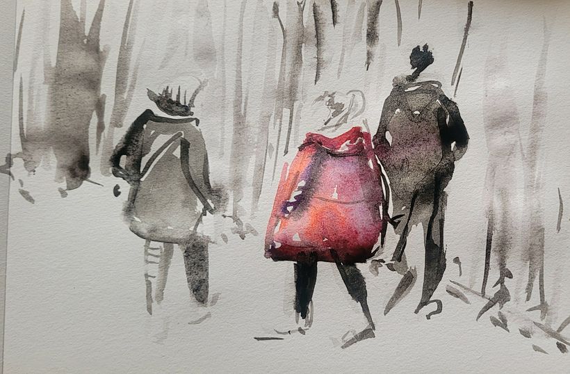 Family walk