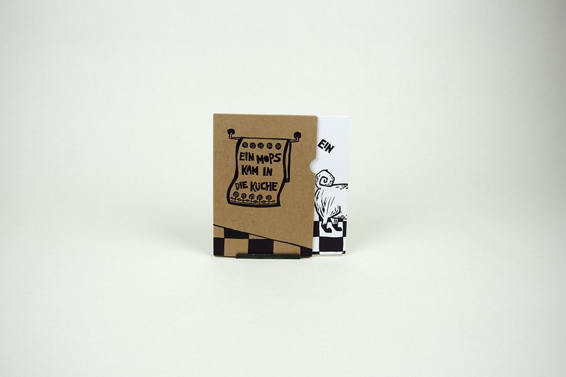 Pug linocut bookart 2