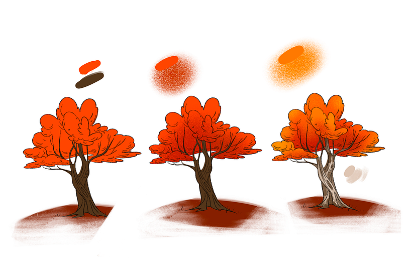 How to Color a Tree (+ Free Download) 6
