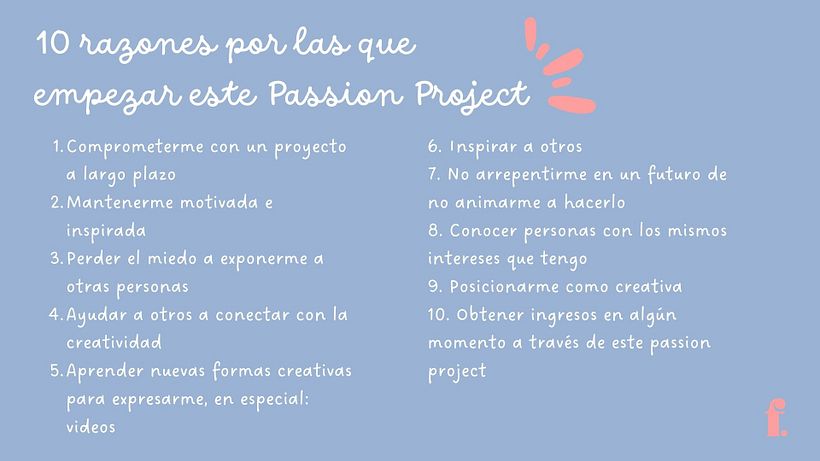 Passion project: Fluir 4