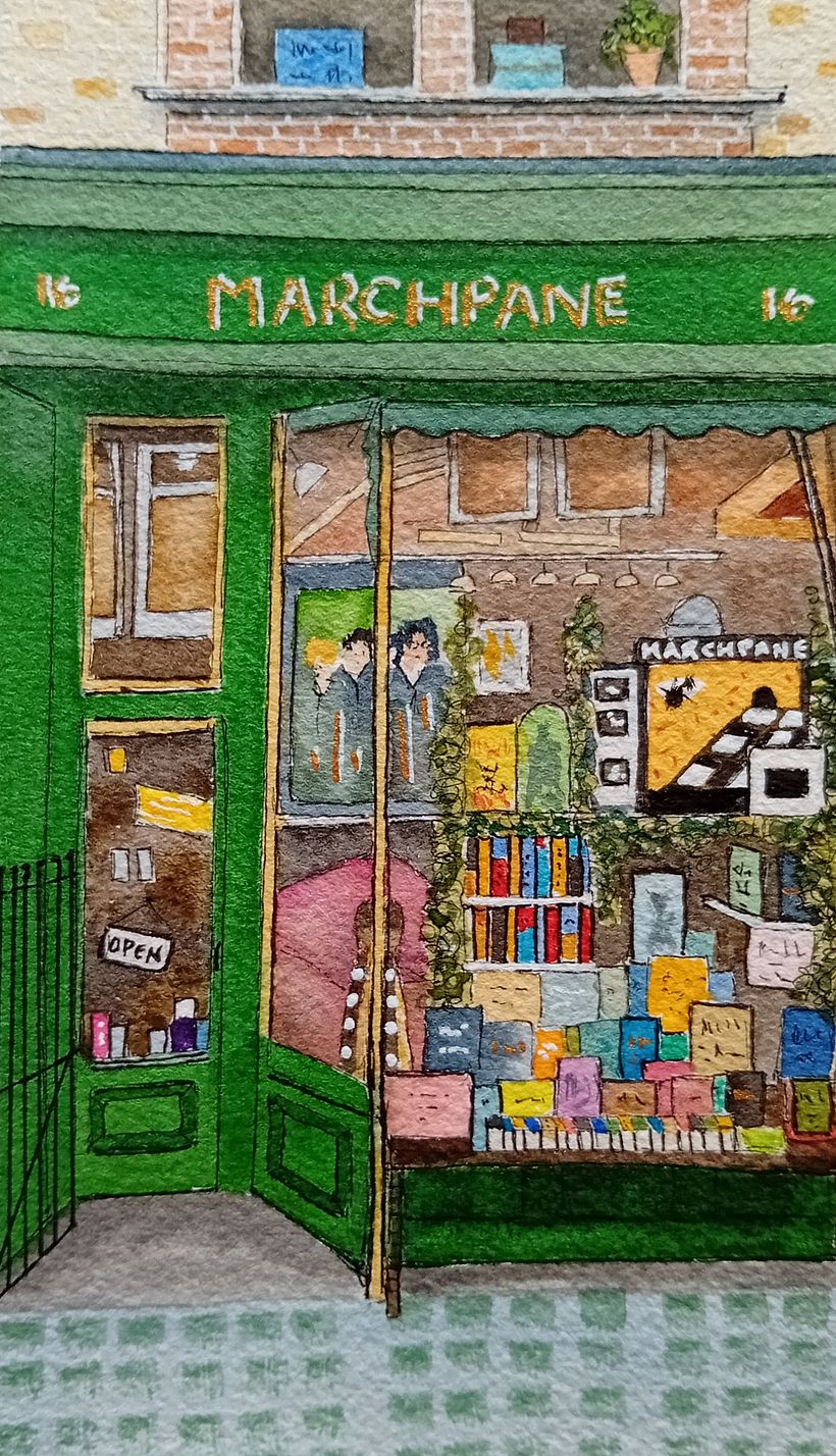 My project for course: Watercolor Urban Illustration: Portray your City 1