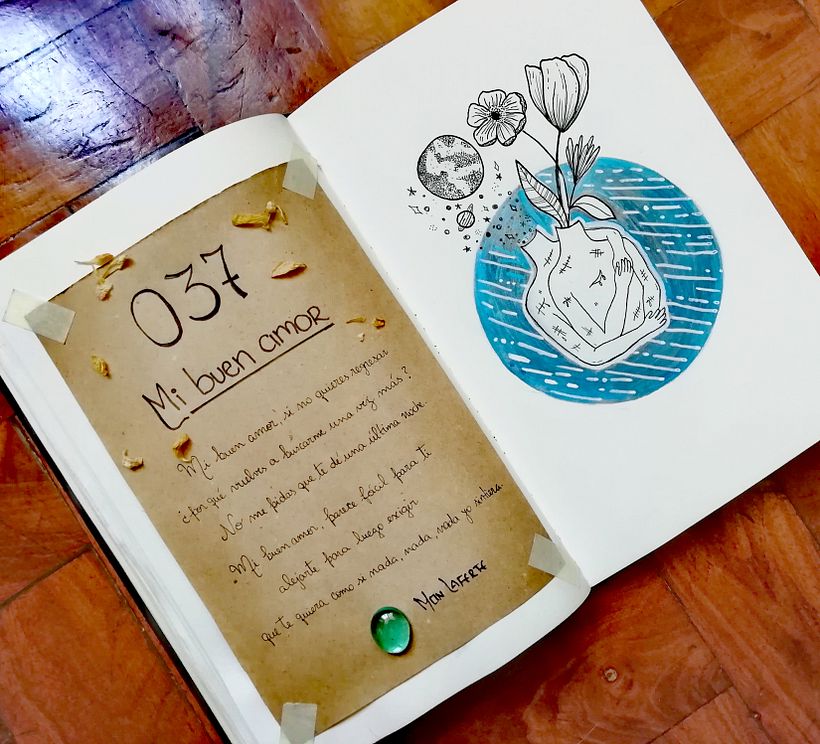 Ilustración de Mon Laferte - Mi buen amor