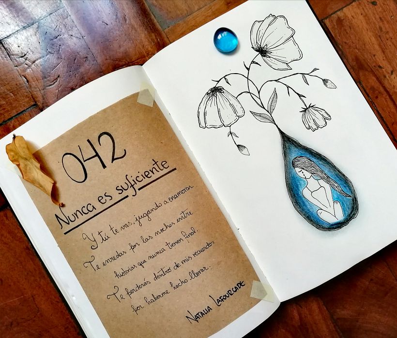 Ilustración de Natalia Lafourcade - Nunca es suficiente