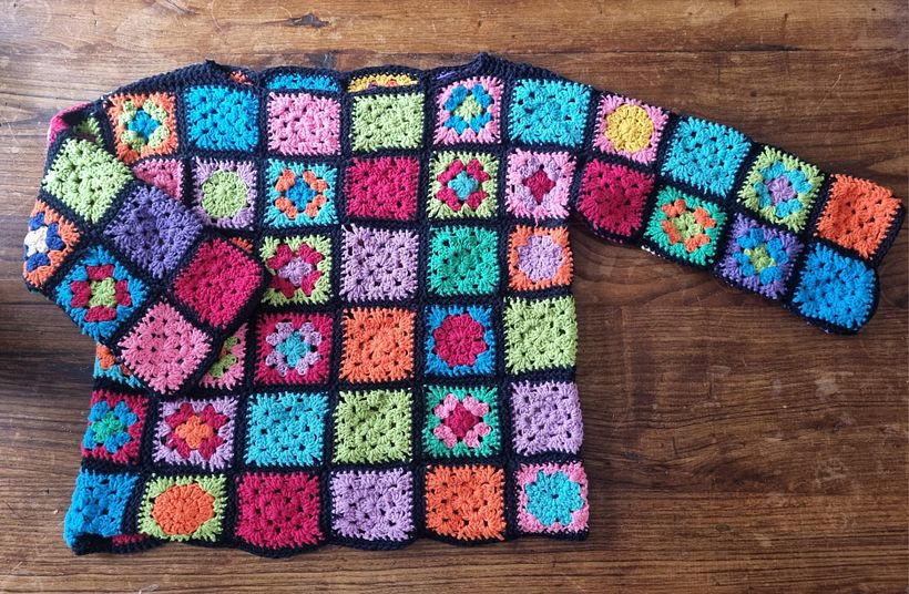 My first crochet work after the course of the wonderful Katie Jones (: