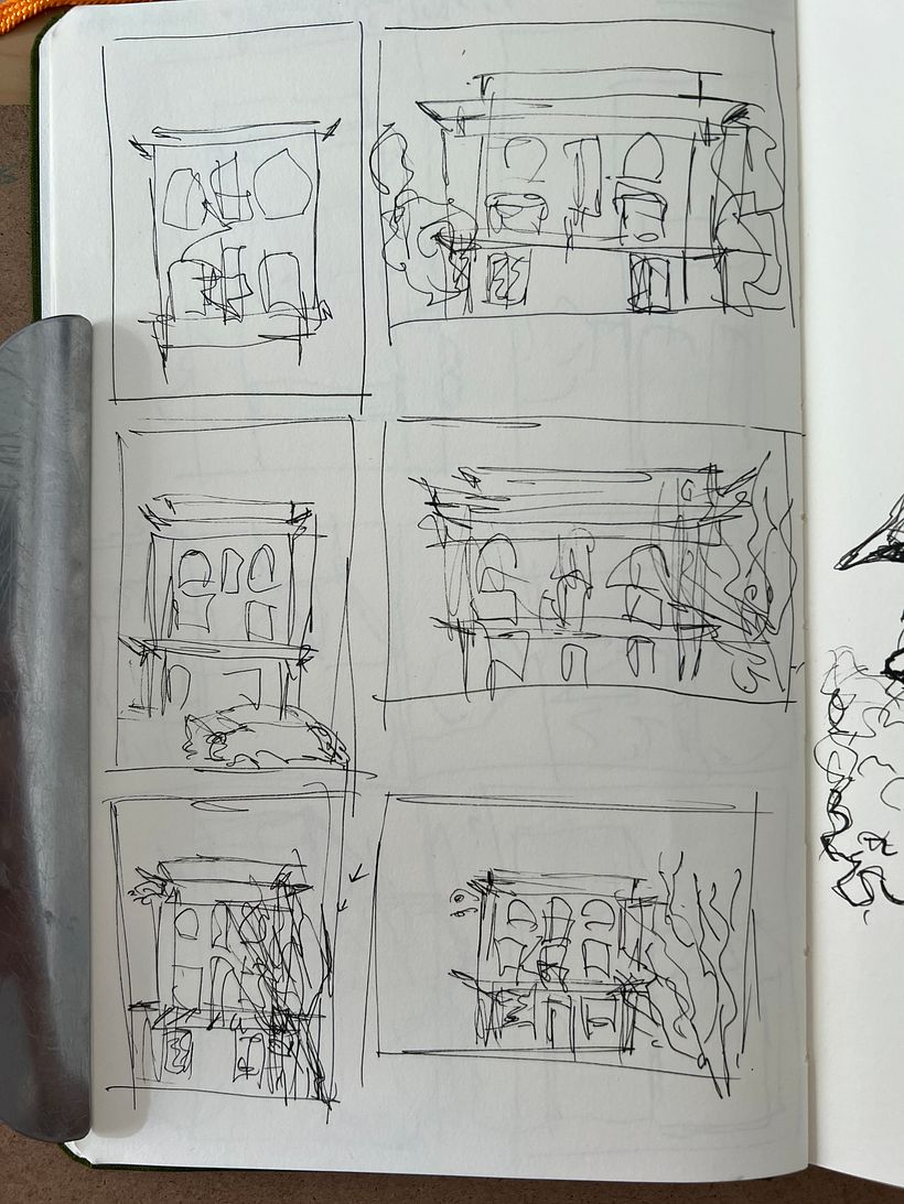 My project for course: Expressive Architectural Sketching with Colored Markers 3