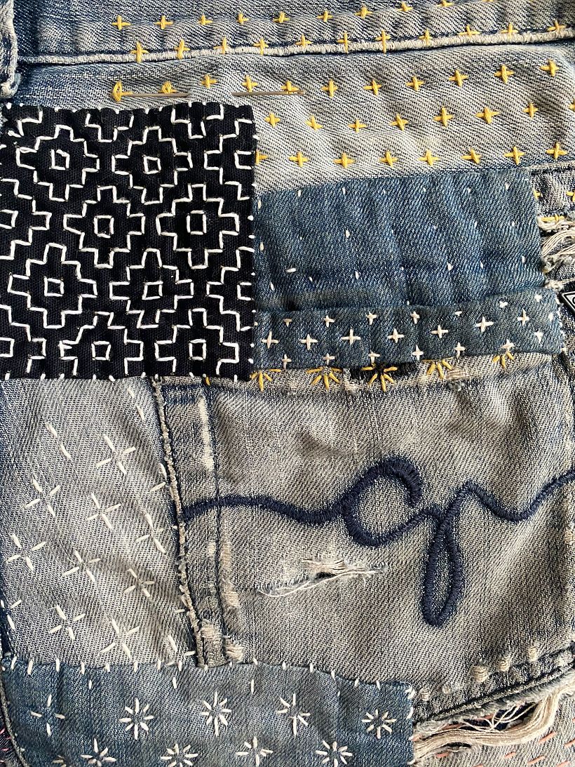Sashiko Studio Jeans 5