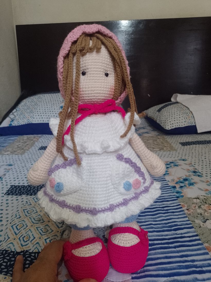 Mi proyecto del curso: Elaboración de muñecas amigurumi románticas 2