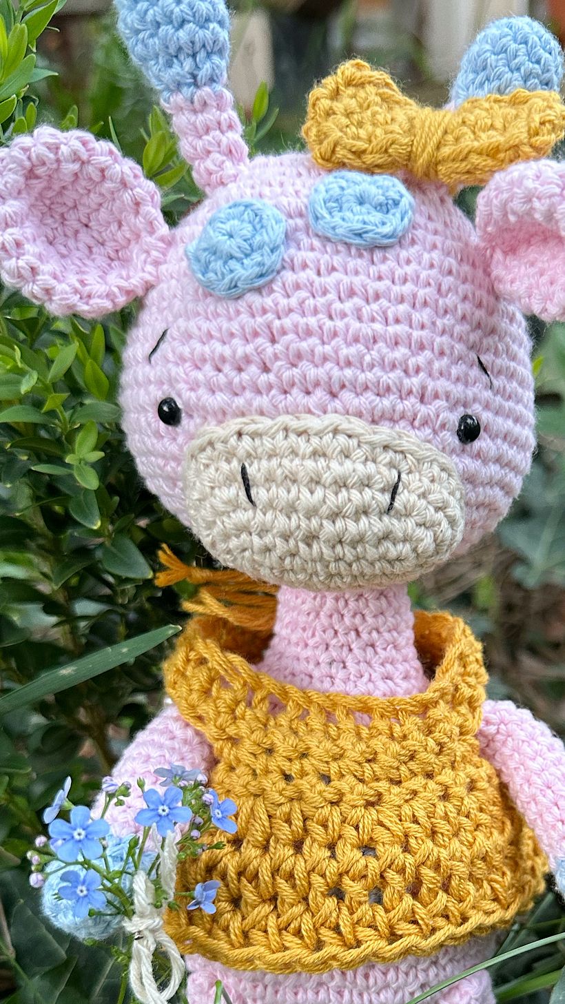 Mój projekt z kursu: Tworzenie zwierząt na szydełku techniką amigurumi 1