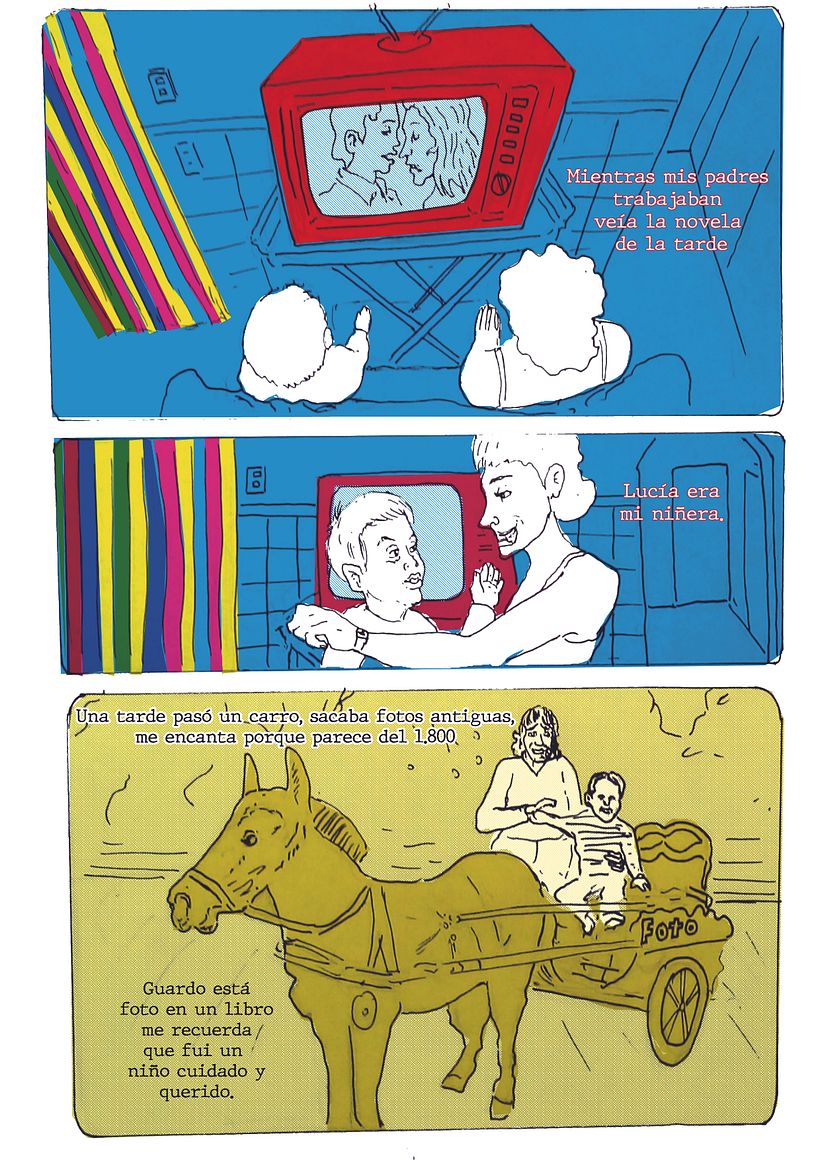 Mi proyecto del curso:  Creación de novelas gráficas autobiográficas 3