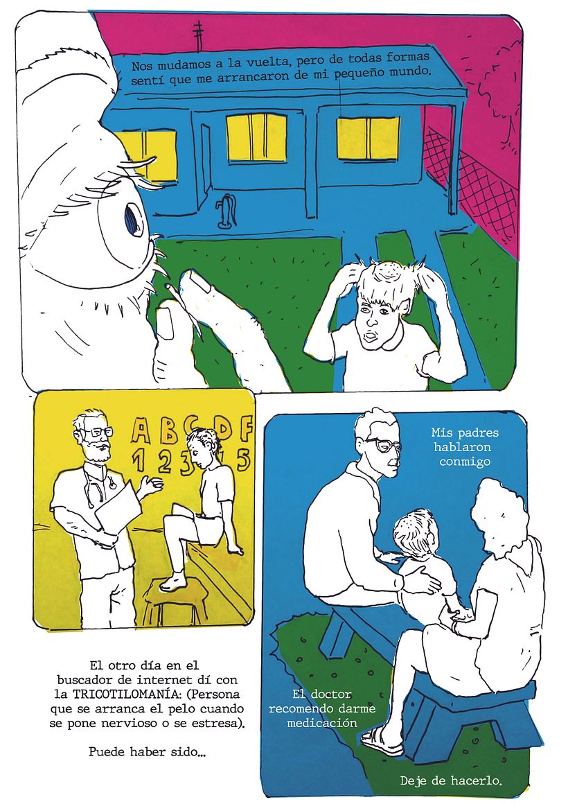 Mi proyecto del curso:  Creación de novelas gráficas autobiográficas 9