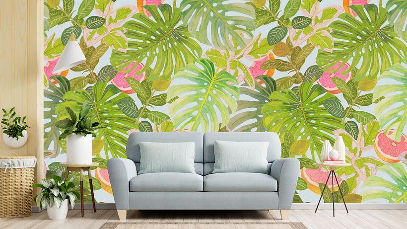 Tropical light background
