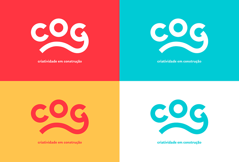 Possibilidades de combinações de cores, derivadas das cores primárias. / Possible color combinations, derived from the primar
