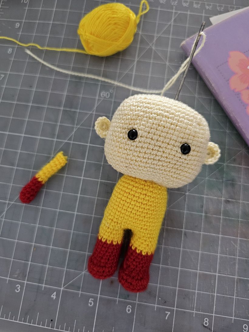 Mi proyecto del curso: Amigurumis: personas tejidas a crochet 3
