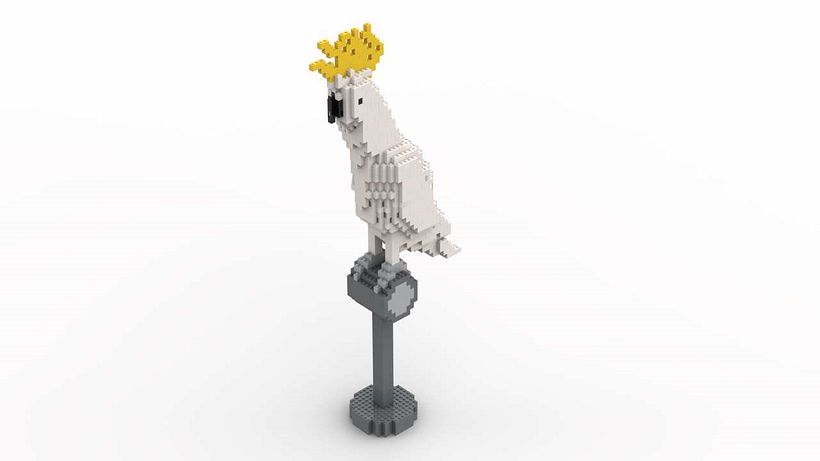 LEGO Cockatoo