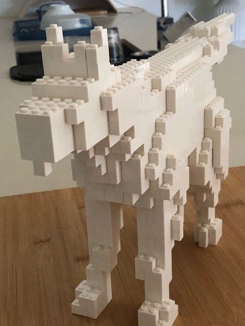 LEGO Brick Built Dog