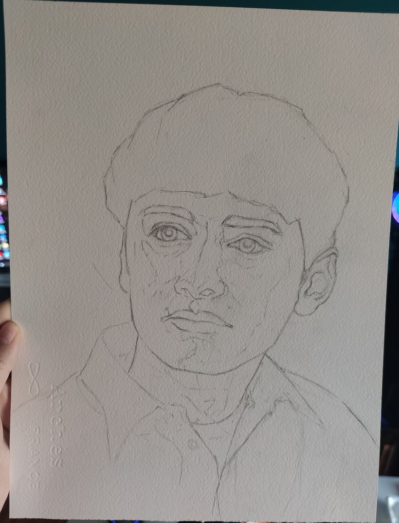 Il mio progetto del corso: Ritratto artistico ad acquerello 4