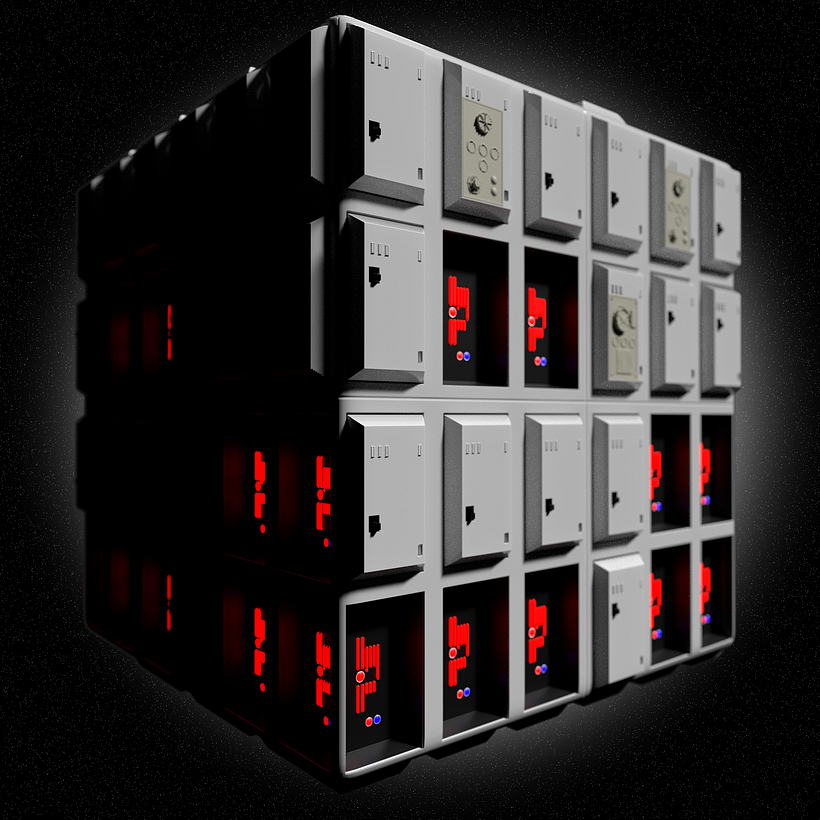 Rebel Ship Wall Panels, 100% Procedural! 2
